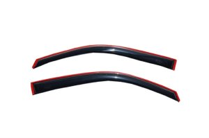 Ford F-150 Supercab In-Channel Ventvisor - Front - AVS - In-Channel - Smoke - `04-`14