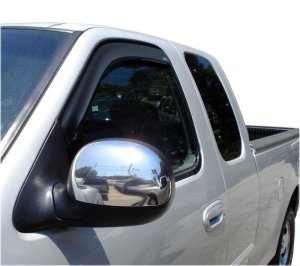 Ford F-150 In-Channel Ventvisors - Front - AVS - Smoke - `97-`03