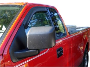 Ford F-150 Ventvisor Window Deflectors - Front - AVS - In-Channel - Smoke - `04-`08