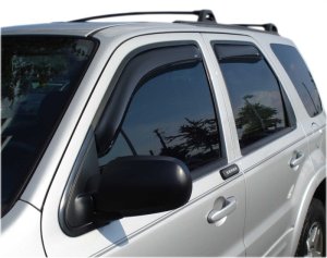 Ford Escape In-Channel Ventvisors - Front + Rear - AVS - Smoke - `01-`07 Ford Escape In-Channel Ventvisors - Front + Rear - AVS - Smoke - `01-`07
