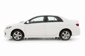 Toyota Corolla In-Channel Ventvisors - Front + Rear - AVS - Smoke - `09-`13
