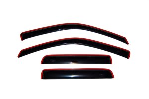 Chevrolet Colorado In-Channel Ventvisor - Front + Rear - AVS - Smoke - `04-`12