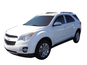 Chevrolet Equinox Wind Deflectors - Front & Rear - AVS - In-Channel - Smoke - `10-`17