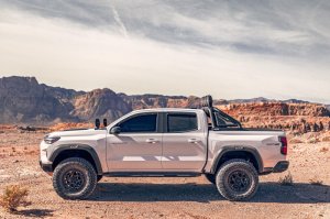 Chevrolet Colorado In-Channel Ventvisor - AVS - Low Profile Deflectors - Smoke - 2023+