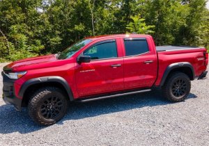 Chevrolet Colorado In-Channel Ventvisor - AVS - Low Profile Deflectors - Smoke - 2023+