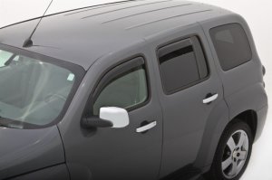 Chevrolet HHR Window Deflectors - Front & Rear - AVS - In-Channel - Smoke - `06-`11 Chevrolet HHR Window Deflectors - Front & Rear - AVS - In-Channel - Smoke - `06-`11