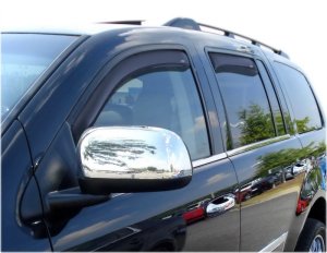 Chrysler Aspen In-Channel Ventvisor - Front + Rear - AVS - Smoke - `07-`10 Chrysler Aspen In-Channel Ventvisor - Front + Rear - AVS - Smoke - `07-`10