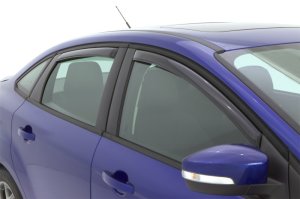 Ford Focus In-Channel Ventvisor - Front + Rear - AVS - 4 pc. - Smoke - `12-`18