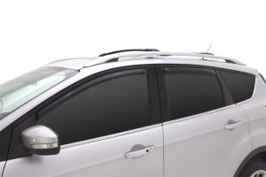 Ford Escape In-Channel Ventvisors - Front + Rear - AVS - Smoke - `13-`18