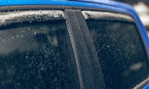 Lincoln Mark LT Wind Deflectors - Front & Rear - AVS - In-Channel - Smoke - `06-`08