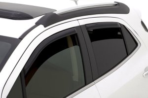 Buick Encore Wind Deflectors - Front & Rear - AVS - In-Channel Ventvisor - Smoke - `13-`18 Buick Encore Wind Deflectors - Front & Rear - AVS - In-Channel Ventvisor - Smoke - `13-`18