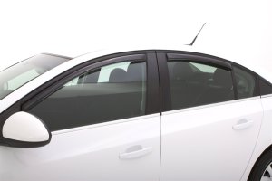 Chevrolet Cruze In-Channel Ventvisors - Front + Rear - AVS - Smoke - `11-`15