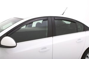 Chevrolet Cruze In-Channel Ventvisors - Front + Rear - AVS - Smoke - `11-`15