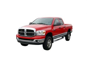 Dodge RAM 1500 Quad Cab In-Channel Ventvisor - Front + Rear - AVS - Smoke - `02-`08