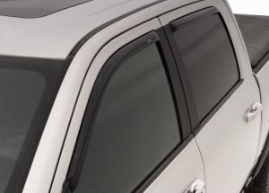 Dodge Dakota Ventvisors - Front + Rear - AVS - In-Channel - Smoke - `05-`11 Dodge Dakota Ventvisors - Front + Rear - AVS - In-Channel - Smoke - `05-`11
