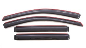 Buick Enclave In-Channel Ventvisor - Front & Rear - AVS - In-Channel - Smoke - `08-`17