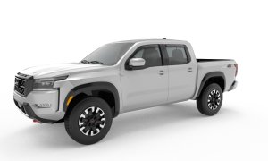 Nissan Frontier Crew Cab In-Channel Ventvisor - AVS - In-Channel - Smoke - 2022+