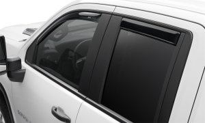 Chevrolet Silverado 1500 Side Window Deflector - AVS - In-Channel - Smoke - 2019