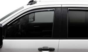 Chevrolet Silverado 1500 Side Window Deflector - AVS - In-Channel - Smoke - 2019