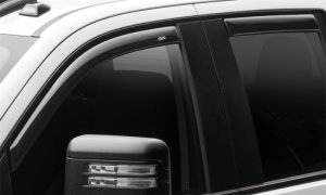 Chevrolet Silverado 1500 Side Window Deflector - AVS - In-Channel - Smoke - 2019