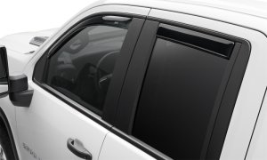 Chevrolet Silverado 1500 Side Window Deflector - AVS - In-Channel - Smoke - 2019