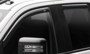 Chevrolet Silverado 1500 Side Window Deflector - AVS - In-Channel - Smoke - 2019