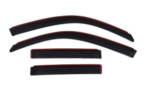 Toyota 4Runner Wind Deflectors - Front + Rear - AVS - In-Channel - Smoke - `03-`09