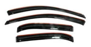 Volkswagen Atlas Ventvisors - Front + Rear - AVS - In-Channel - Smoke - `18-`27
