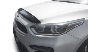 Kia Forte Hood Deflector - AVS - Carflector Low Profile - Smoke - `19-`23