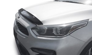 Kia Forte Hood Deflector - AVS - Carflector Low Profile - Smoke - `19-`23