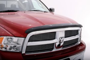 Dodge RAM 1500 Hood Deflector - Front - AVS - Low Profile - Smoke - `09-`18