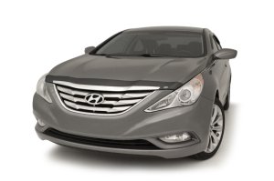 Hyundai Sonata Hood Deflector - AVS - Aeroskin Low Profile - Smoke - `11-`14