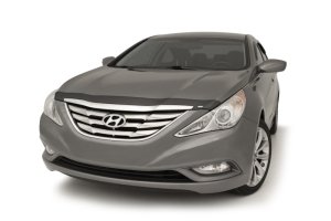 Hyundai Sonata Hood Deflector - AVS - Aeroskin Low Profile - Smoke - `11-`14