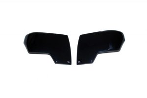 GMC Sierra 1500 Headlight Covers - AVS - Smoke - `14-`18