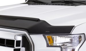 Nissan Titan XD Hood Deflector - Front - AVS - Aeroskin II - Textured Black - `16-`18