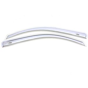 Chevrolet Silverado 1500 Wind Deflectors - Front - AVS - Chrome - `07-`13