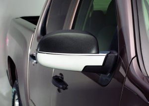 Chevrolet Silverado 1500 Classic Mirror Covers - AVS - Chrome - 2007 Chevrolet Silverado 1500 Classic Mirror Covers - AVS - Chrome - 2007