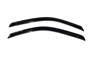 Dodge RAM 1500 Wind Deflectors - Front - AVS - Ventvisor Outside Mount - Smoke - `09-`18