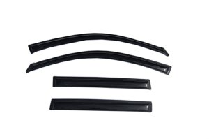 Toyota Highlander Wind Deflectors - AVS - Ventvisor Outside Mount - Smoke - `08-`13