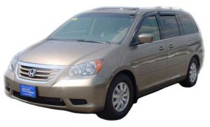 Honda Odyssey Side Window Deflector - AVS - Outside Mount - Smoke - `08-`10 Honda Odyssey Side Window Deflector - AVS - Outside Mount - Smoke - `08-`10