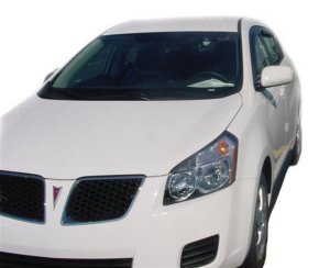 Pontiac Vibe Side Window Deflector - AVS - Outside Mount - Smoke - `09-`10
