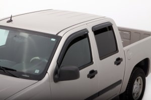 Chevrolet Colorado Wind Deflectors - AVS - Ventvisor, Outside Mount - Smoke - `04-`12