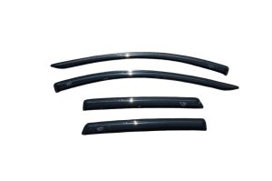 Ford Edge Wind Deflectors - AVS - Ventvisor, Outside Mount, 4 pc - Smoke - `07-`14 Ford Edge Wind Deflectors - AVS - Ventvisor, Outside Mount, 4 pc - Smoke - `07-`14