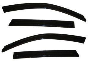Kia Sorento Wind Deflectors - AVS - Ventvisor Outside Mount - Smoke - `11-`15