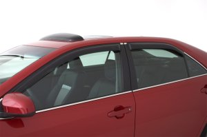 Chevrolet Colorado Wind Deflectors - Outside Mount - AVS - Smoke - 2023+