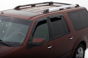 Lincoln Navigator Wind Deflectors - AVS - Ventvisor Outside Mount - Smoke - `98-`18