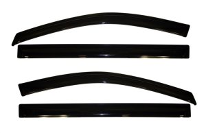 Chrysler Town & Country Side Window Deflectors - AVS - Ventvisor Outside Mount - Smoke - `08-`16