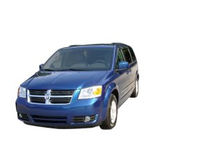 Chrysler Town & Country Side Window Deflectors - AVS - Ventvisor Outside Mount - Smoke - `08-`16