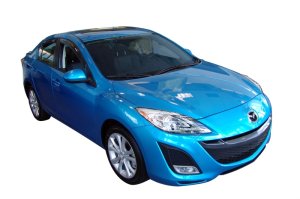 Mazda 3 Wind Deflectors - AVS - Ventvisor - Smoke - `10-`13