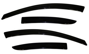 Mazda 3 Wind Deflectors - AVS - Ventvisor - Smoke - `10-`13